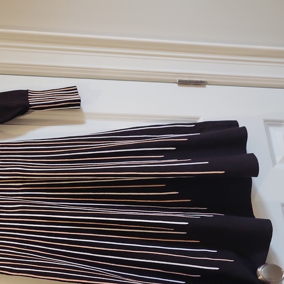 RW&Co Black Ribbed Dress - Picture 2 of 2